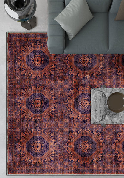 Cyrus Plum Vintage Rug | Rugette Persian Rug