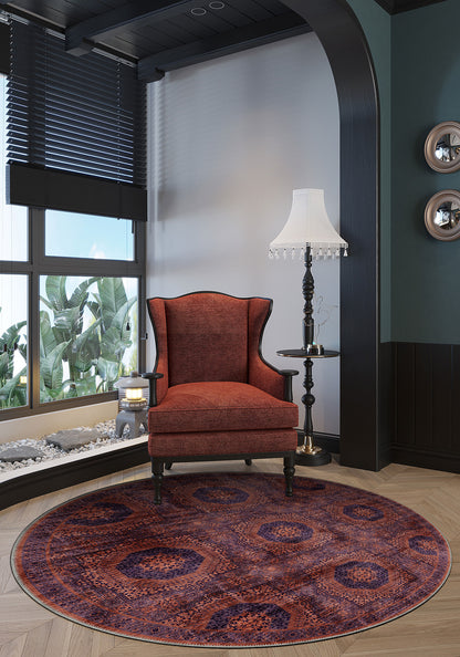 Cyrus Plum Vintage Rug | Rugette Persian Rug