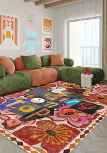 Cherry On Top Retro Rug