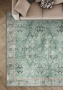 Dorothy Vintage Green Rug