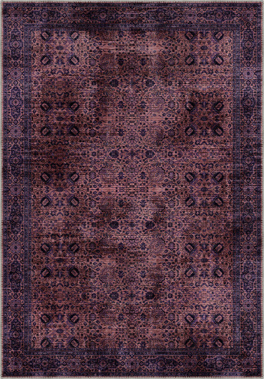 Dorothy Deep Plum Rug