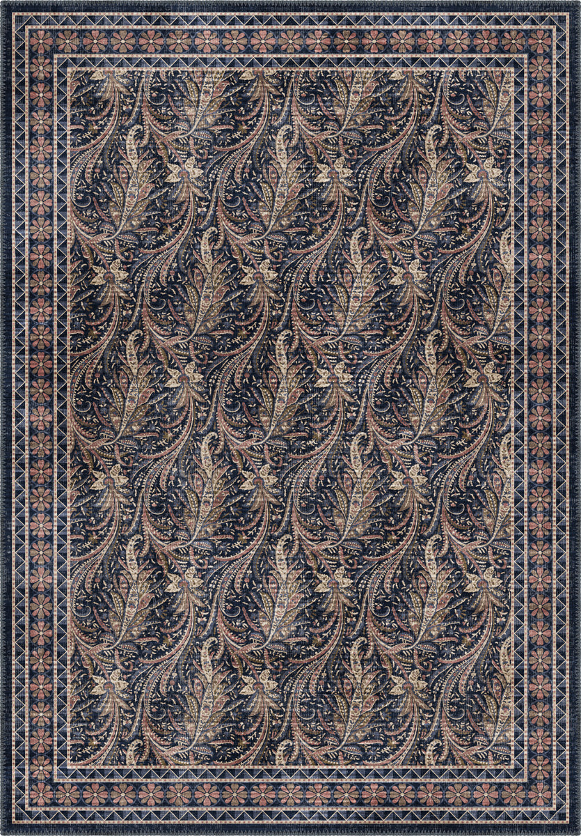 Rosmira Floral Paisley Rug