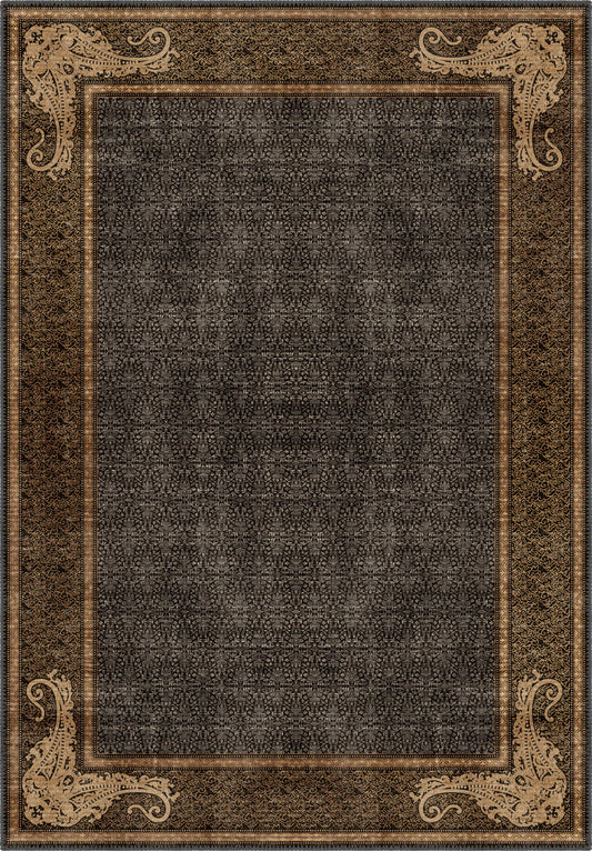 Sultana Brown Victorian Rug