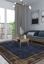 Sultana Navy Victorian Rug