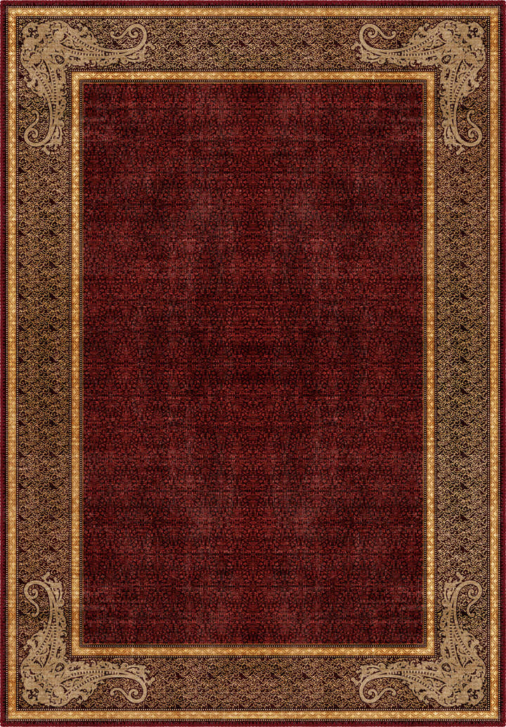 Sultana Burgundy Victorian Rug