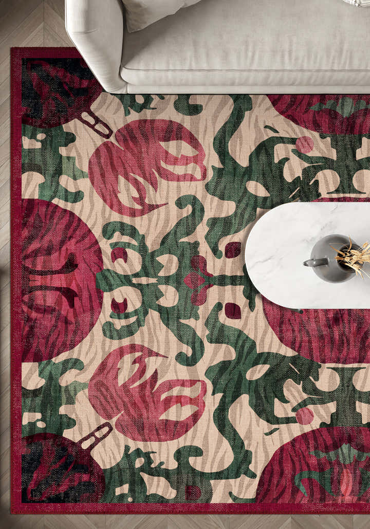 Granada Pomegranate Rug
