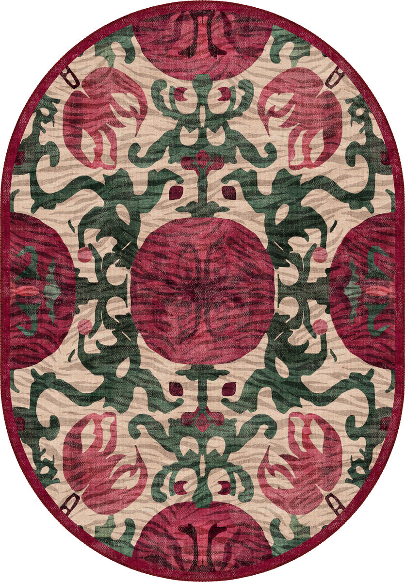 Granada Pomegranate Rug