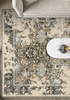 Sorelle Beige Distressed Rug