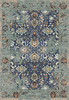 Sorelle Blue Distressed Rug