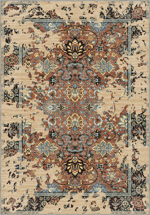Sorelle Terracotta Distressed Rug
