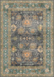Alara Charcoal Oushak Rug