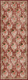 Willow Floral Burgundy Rug