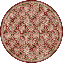 Willow Floral Burgundy Rug