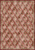 Willow Floral Burgundy Rug
