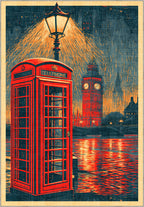 The Red Telephone Box Rug