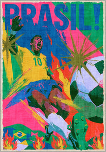 Caio Brazil Football Rug