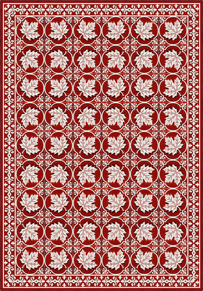 Laurent Maple Leafs Canadian Rug