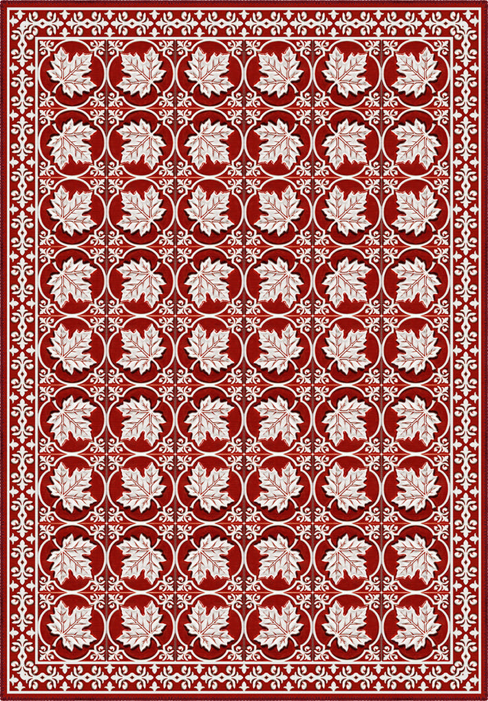 Laurent Maple Leafs Canadian Rug