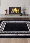 Maris Black and White Rug