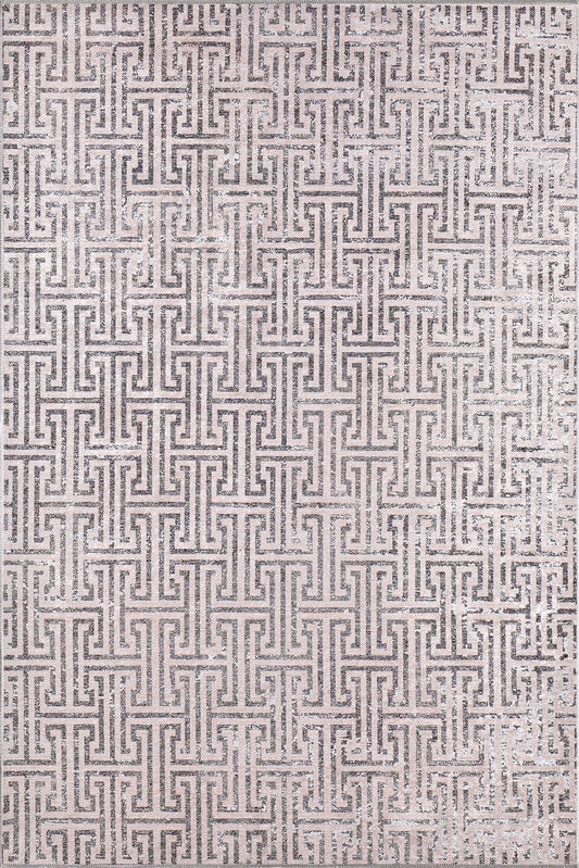 Addison Light Pink Art Deco Rug