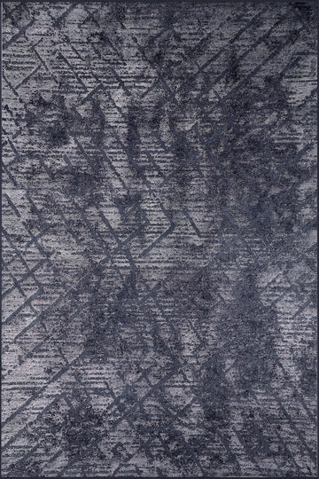 Kylie Grey Modern Striped Rug