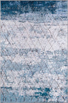 Benjamin Blue Abstract Rug