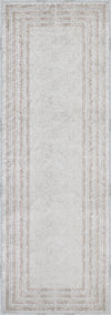 Liam Bordered Cream Rug