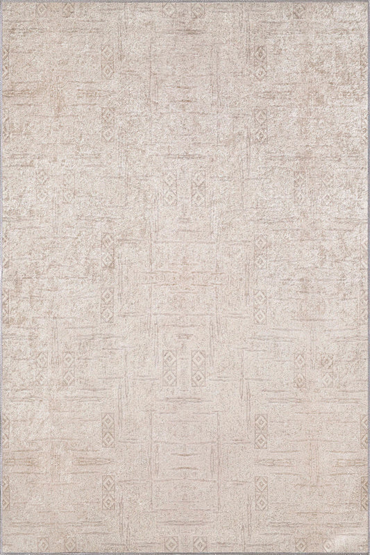 Quinlan Cream Washable Rug