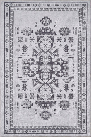 Romilly Grey Persian Rug