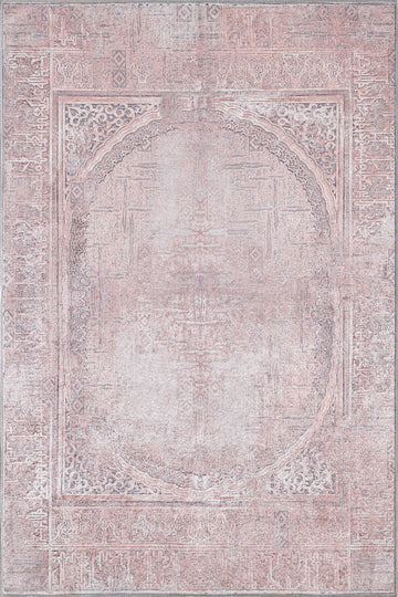 Dorian Washable Pink Rug