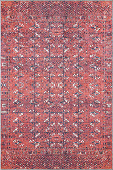 Kael Red Boho Rug