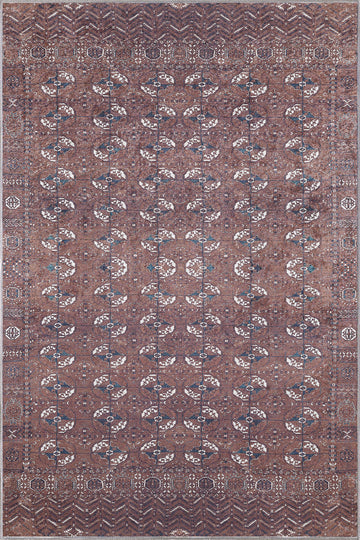 Kael Brown Washable Rug