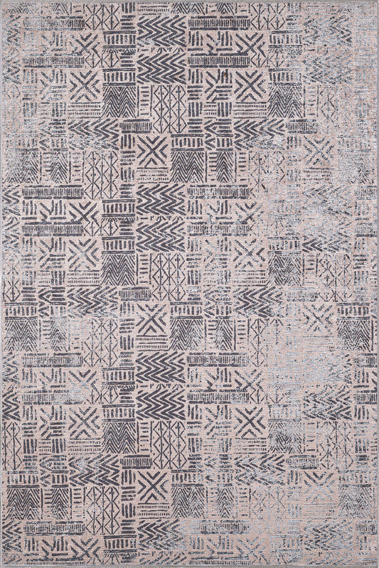 Ondara Beige Geometric Rug