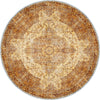 Hudson Yellow Medallion Rug