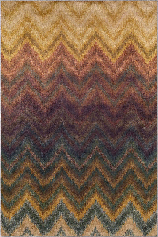 August Colourful Geometric Rug