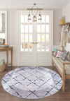 Wesley Geometric Distressed Rug