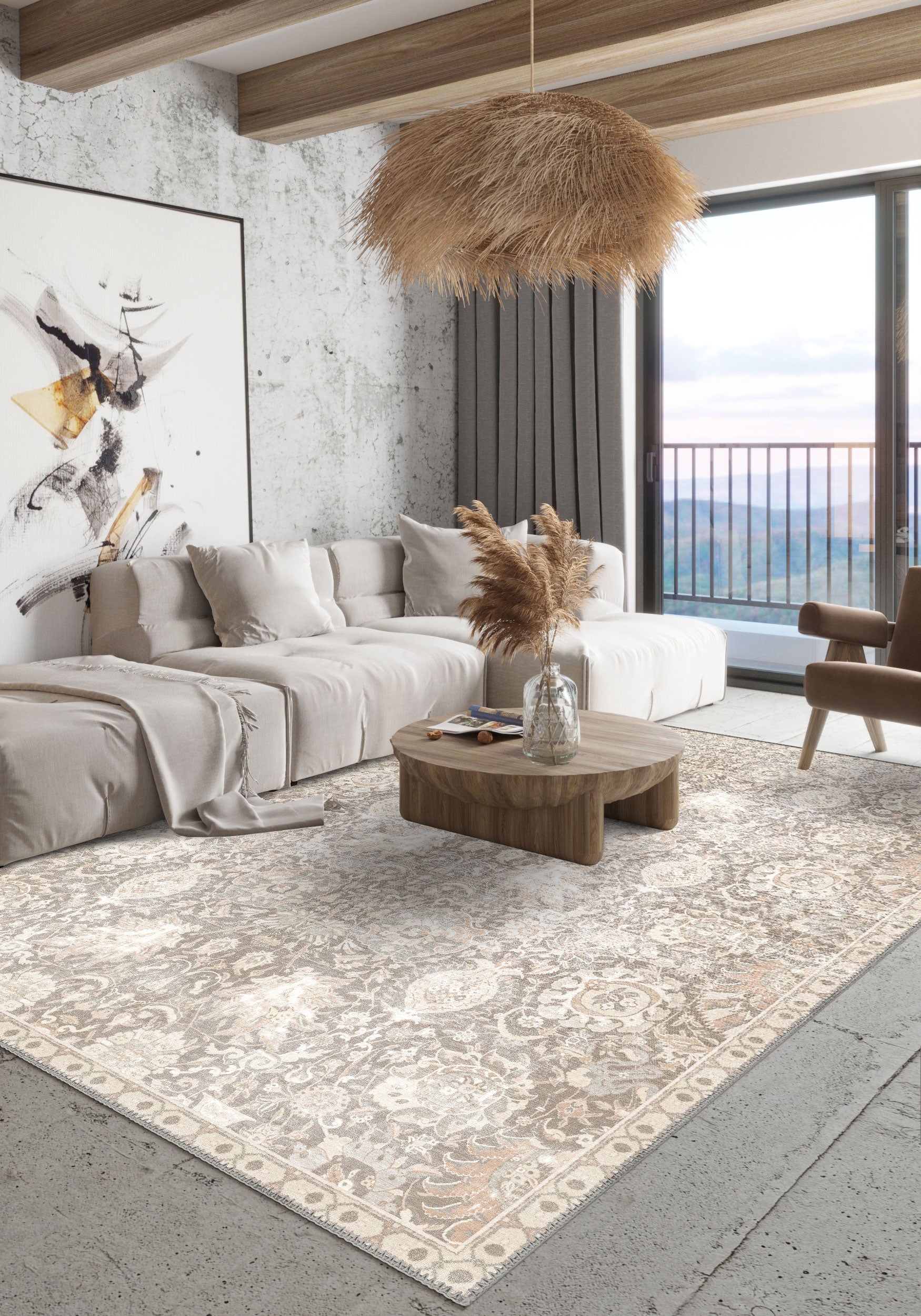 Artemis Cream Turkish Rug | Rugette